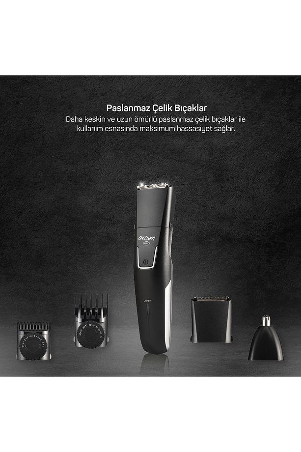 Trace 5 In 1 Erkek Bakım Seti - Siyah - AR5200 - 4