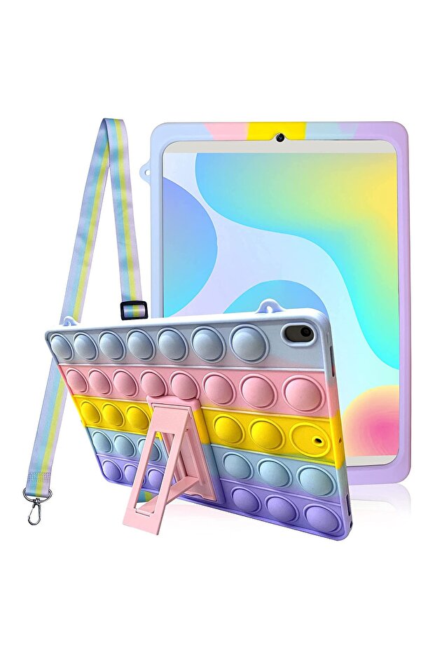 Case Compatible With Apple iPad 10.2 9th Generation Popit Tablet Case With Strap Stand A2602-2604-a2603-a2605 - 3