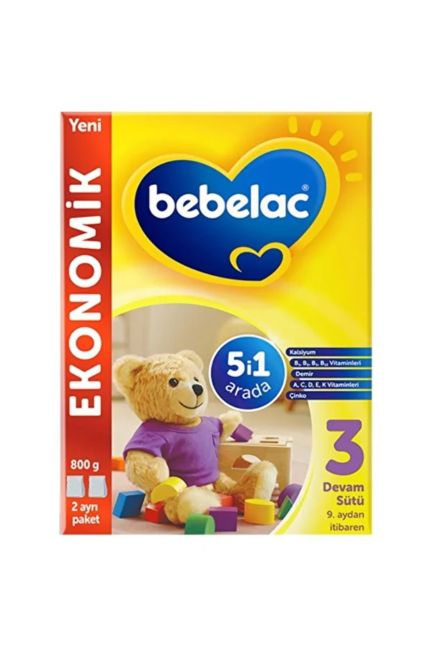 3 Devam Sütü 800 Gr X 4 Adet - 2
