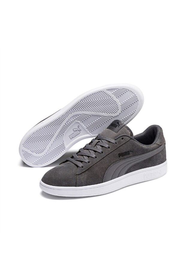 364989-32 Smash V2 Unisex Sneakers Castlerock-Black