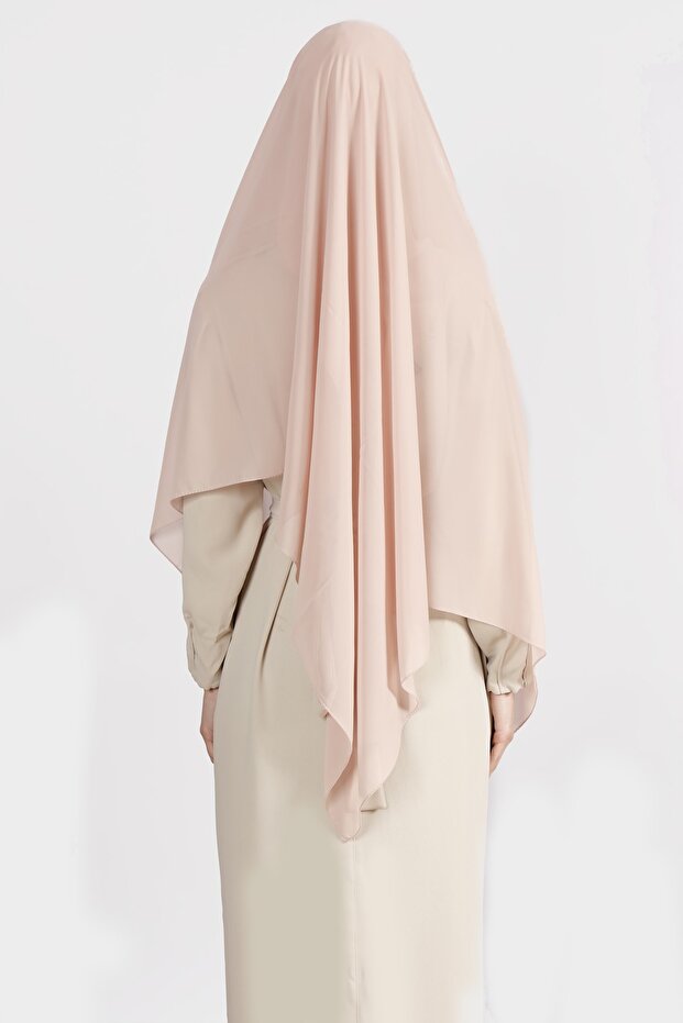 Šifonski šal - Nude - 2