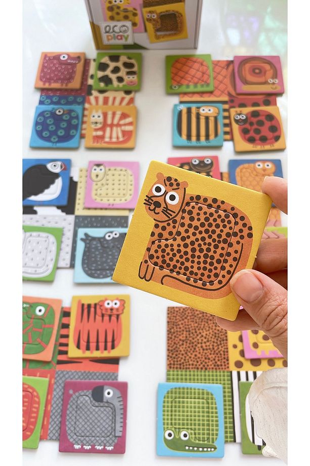 Ecoplay Hayvan Renkleri & Anımal Colours Puzzle (3-6 YAŞ) - 3
