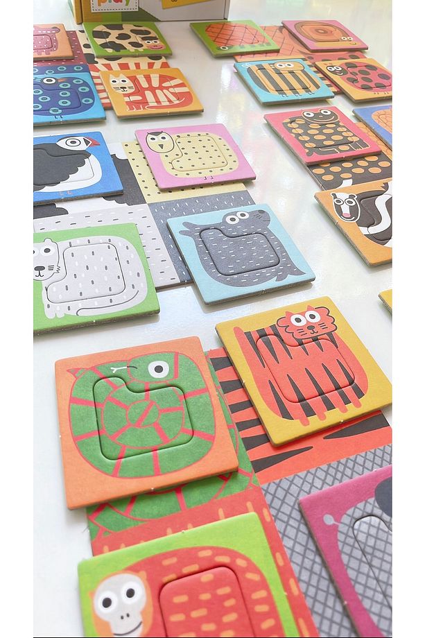Ecoplay Hayvan Renkleri & Anımal Colours Puzzle (3-6 YAŞ) - 5