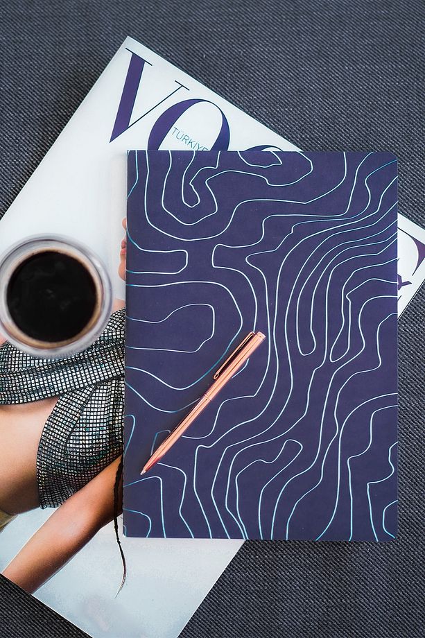 A5 4'lü Defter Set Düz, Çizgisiz Terzi Dikiş - 4