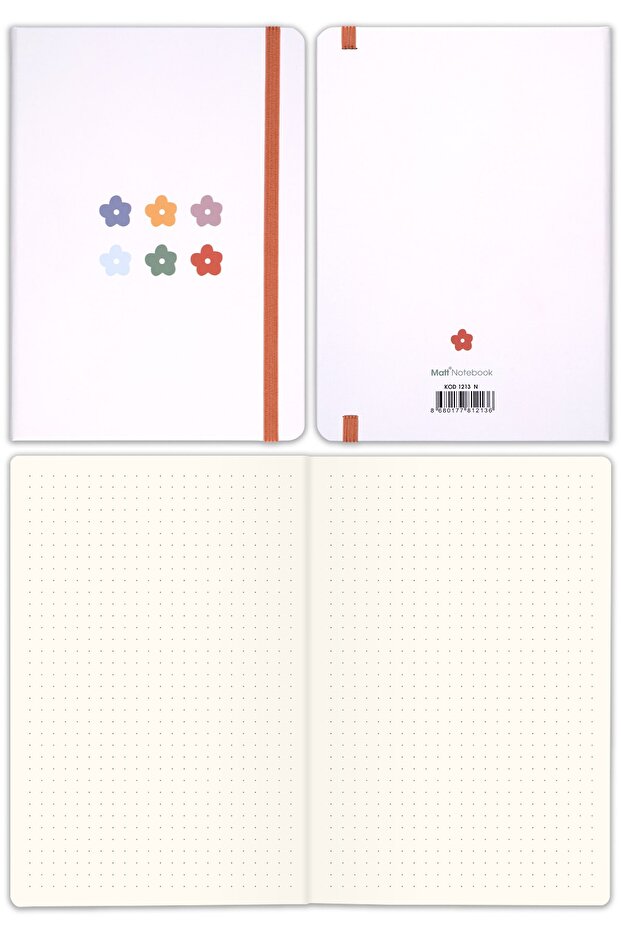 A5 Notebook Set of 2 15x21 Cm Dotted Cloud - 8