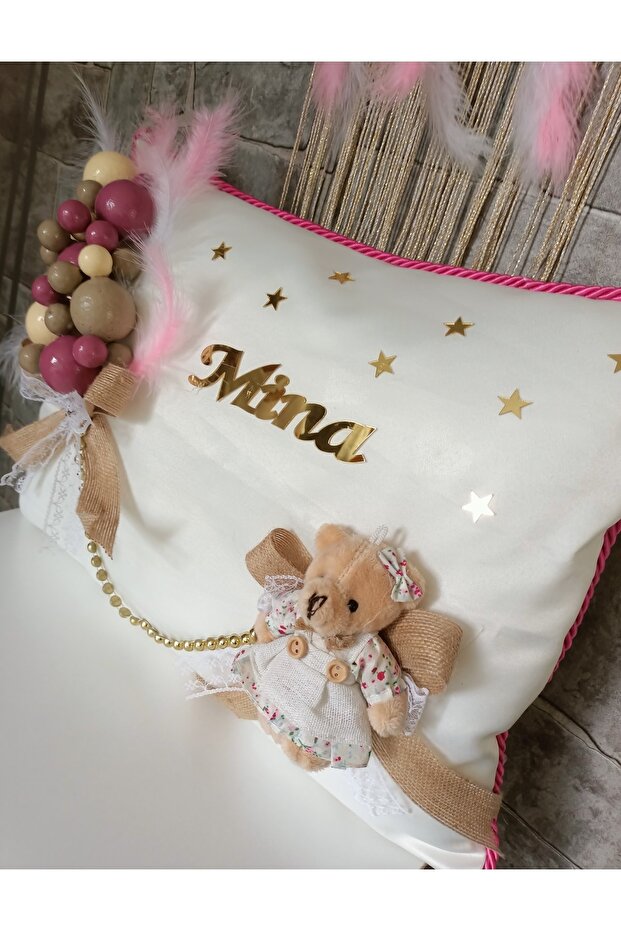 Ledli Bebek Kapi Süsü Yastik - 3