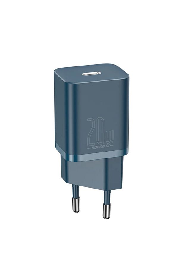 Super Si 1c 20w Hızlı Şarj Adaptörü + Type-c To Lightning Iphone 1m Şarj Kablosu Siyah - 8