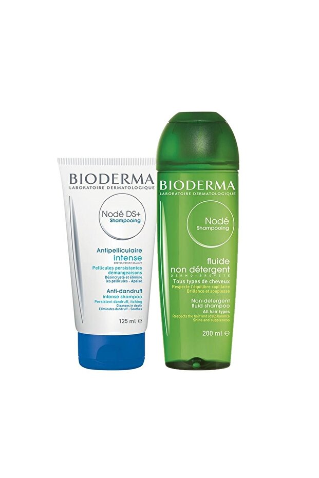 Node Ds+ Shampoo 125 ml+ Node Fluid Shampoo 200ml - 1
