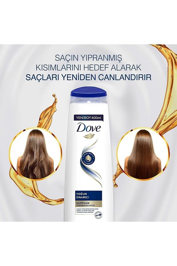 Şampuan Yıpranmış Saçlar Için Yoğun Onarıcı 400 Ml - 5