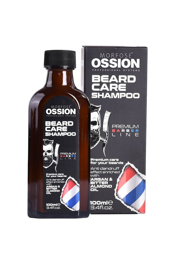 OSSION Beard Care Shampoo 100 ml (Beard Shampoo) KeyÜrün1021 - 1