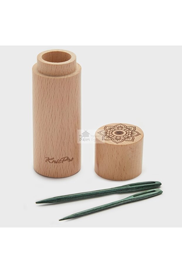 Ahşap Örgü Yün Iğnesi - 3