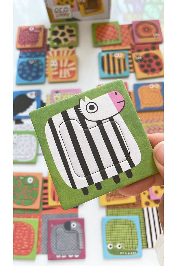 Ecoplay Hayvan Renkleri & Anımal Colours Puzzle (3-6 YAŞ) - 4