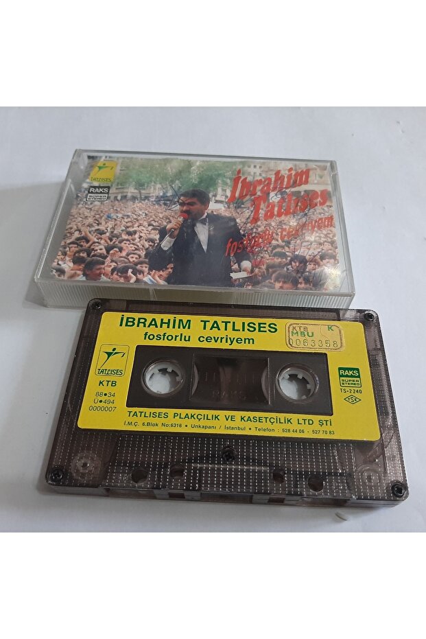Ibrahim Tatlıses Highlighter Cevriyem Paper Printing Cassette