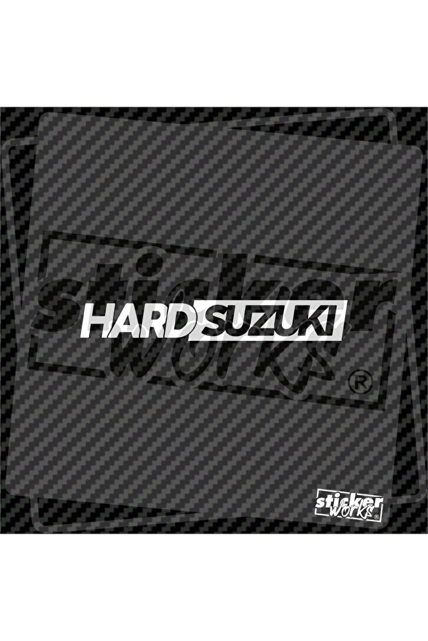Windshield Hard Suzuki Sticker