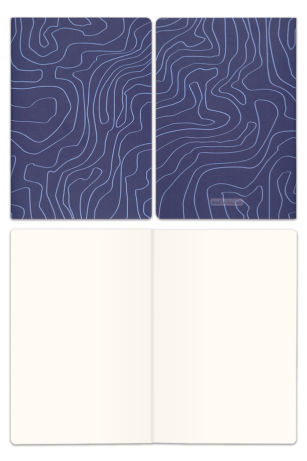 A5 4'lü Defter Set Düz, Çizgisiz Terzi Dikiş - 7