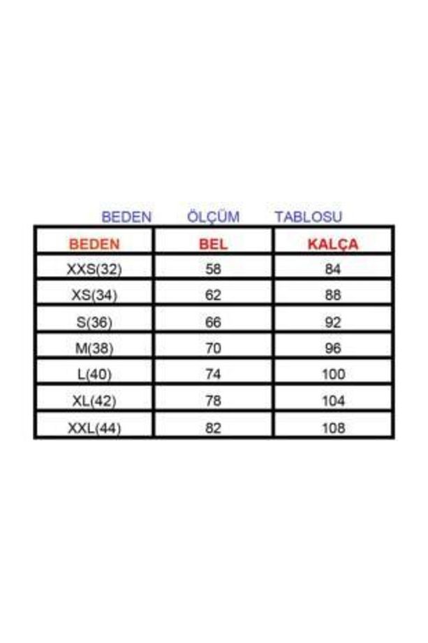 Lacivert Kapaklı Şort Etek - 4