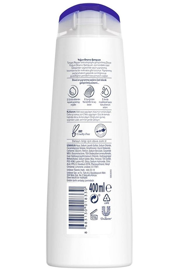 Şampuan Yıpranmış Saçlar Için Yoğun Onarıcı 400 Ml - 3