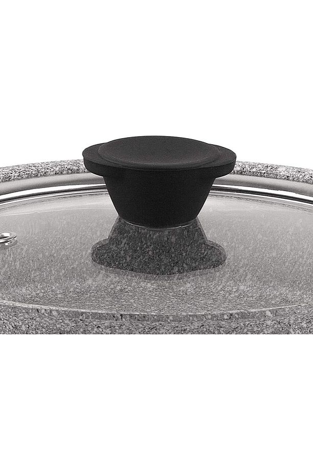 Granit Plus 3'lü Sahan Seti Silikonlu Gri 3182 - 4