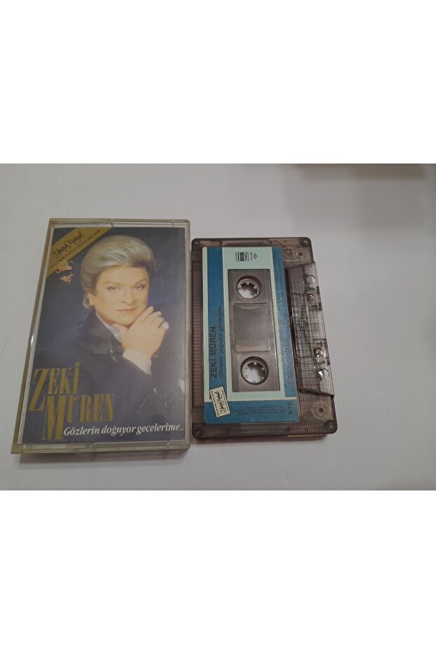 Zeki Müren Eyes Are Born My Nights Paper Printing Cassette