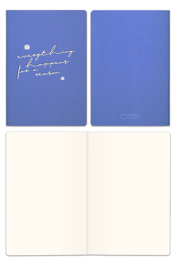 A5 4'lü Defter Set Düz, Çizgisiz Terzi Dikiş - 9