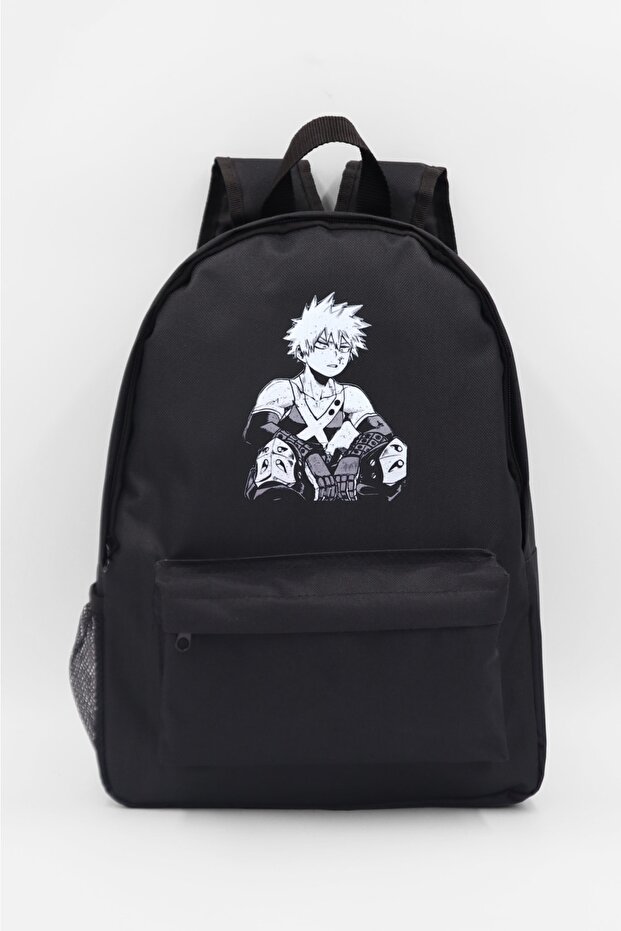 Black Katsuki Bakugou Backpack