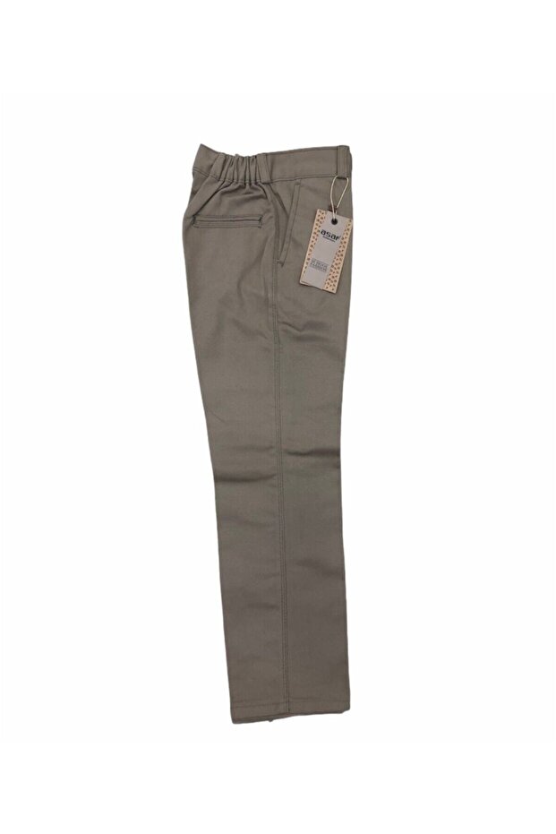 Children's School Trousers Canvas Half Elastic Primary School Secondary School Quality