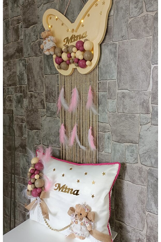 Ledli Bebek Kapi Süsü Yastik - 2