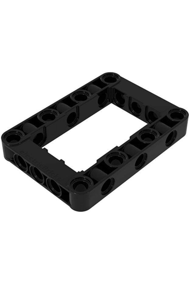 Original Technic Moc Custom Accessory Liftarm Thick Frame 5 X 7 - Black 2 Pieces Will Be Sent