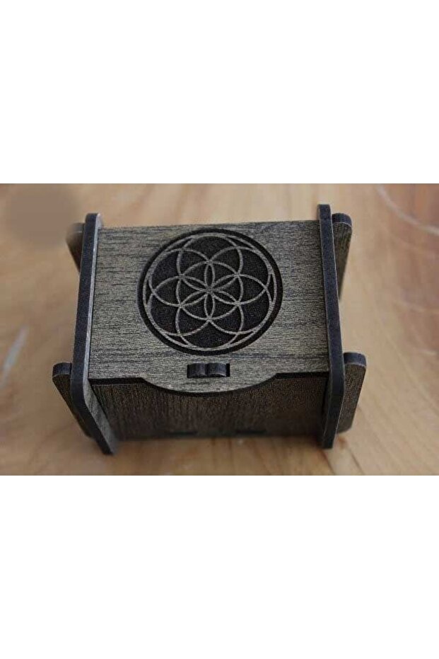 Precious Stone - Pendulum & Jewelry Storage Box Small Size Seed of Life3