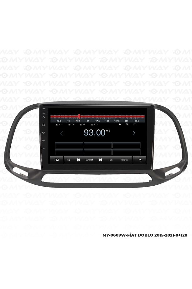 Fiat Doblo Android Carplay Navigasyon Multimedya Ekran-8gb Ram - 4
