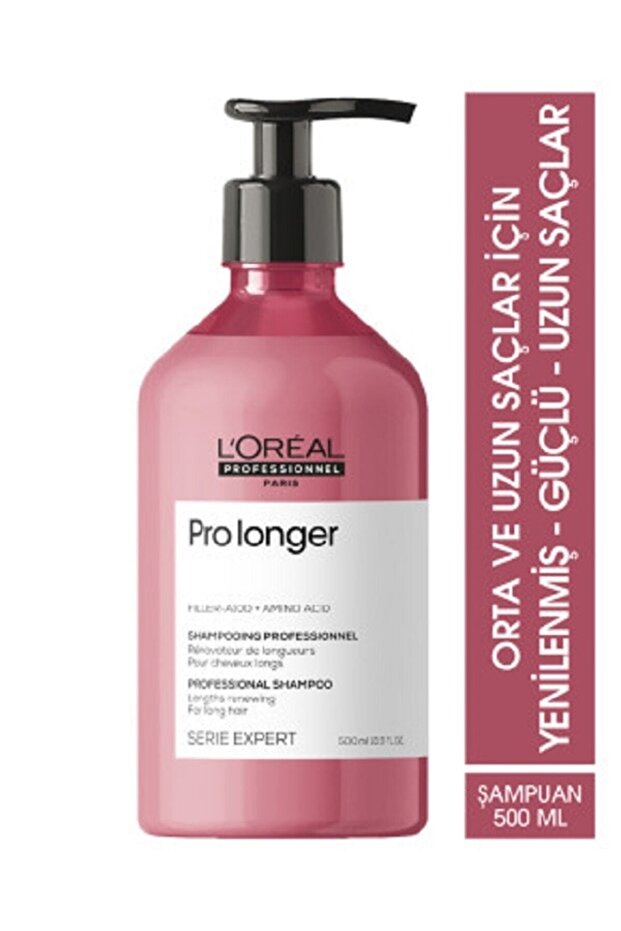 Serie Expert Pro Longer Hair Regenerating Shampoo 500ml.