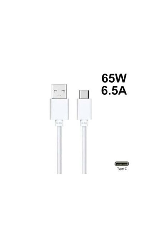 Oppo Vooc Type-c Şarj Ve Data Kablosu 65w 6.5a Realme Superdart - 1