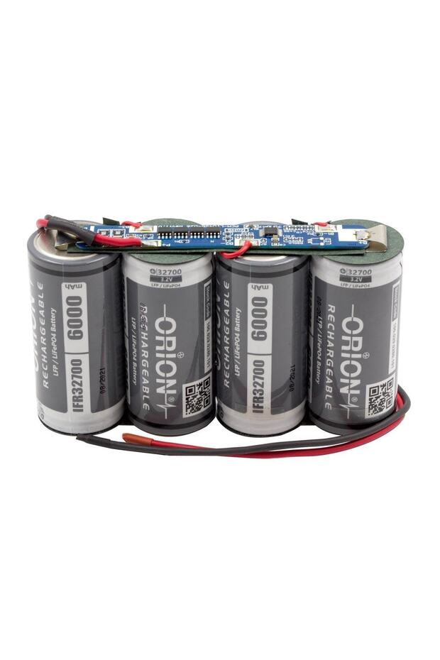 12.8v 6000mah 4s 32700 Lifepo4 Bms Devreli Şarjlı Pil - 1