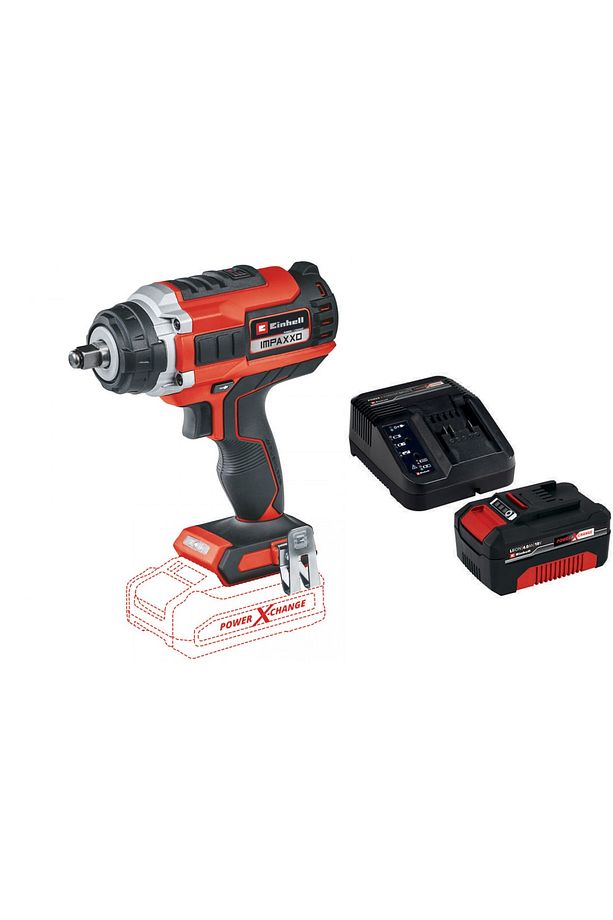 Impaxxo 18/400 Akülü Somun Sıkma 4,0 Ah Akü Kit - 1