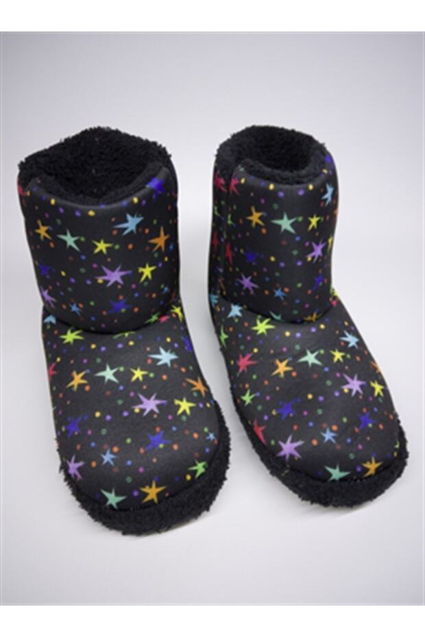 Siyah Yıldız Desen Panduf - 1