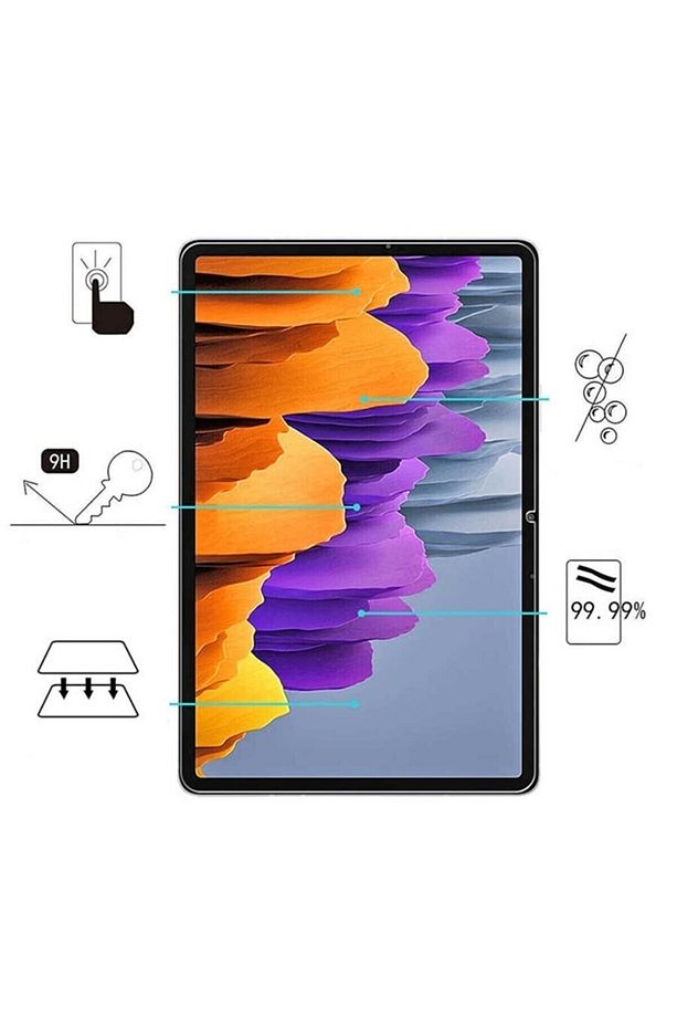 Samsung Galaxy Tab A8 X207 10.5'' Ekran Koruyucu Tablet Nano Kırılmaz Kaplama Cam - 2