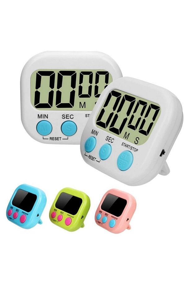 Mutfak Zamanlayıcı Timer Yumurta Zamanlayıcı Kronometre Alarm - 3
