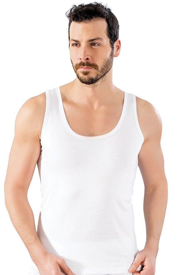 Economic Pack of 5, 100% Cotton, Combed Fabric, Men's Undershirt 155