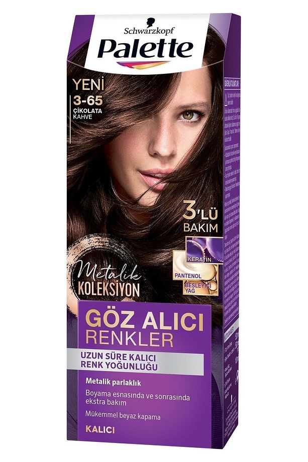 Göz Alıcı Renkler Çikolata Kahve 3-65 Saç Boyası - 1