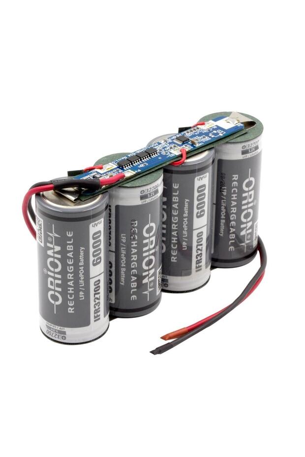 12.8v 6000mah 4s 32700 Lifepo4 Bms Devreli Şarjlı Pil - 2
