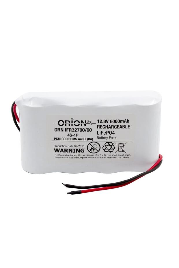 12.8v 6000mah 4s 32700 Lifepo4 Bms Devreli Şarjlı Pil - 3
