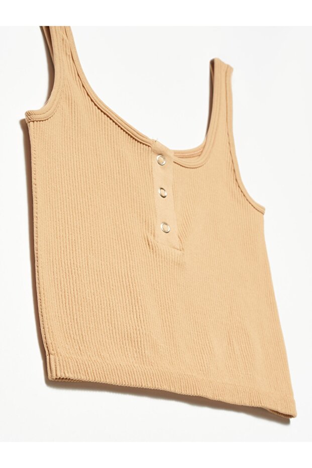 3728 Önü Çıtçıtlı Atlet - 3