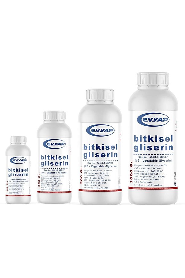 Bitkisel Gliserin | Gıda Tipi | 1000 Gr (800 Ml) - 2