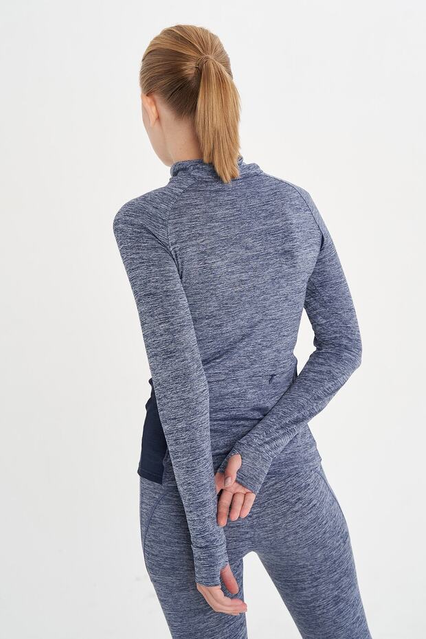 Lehde Fermuarlı Sweatshırt - 3