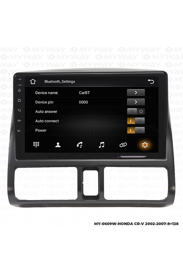 Honda Cr-v Android Carplay Navigasyon Multimedya Ekran-8gb Ram - 3