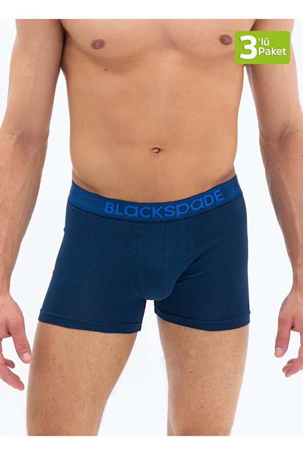 Askmodern Orta Boy 3'lü Paket Basic Boxer - 5