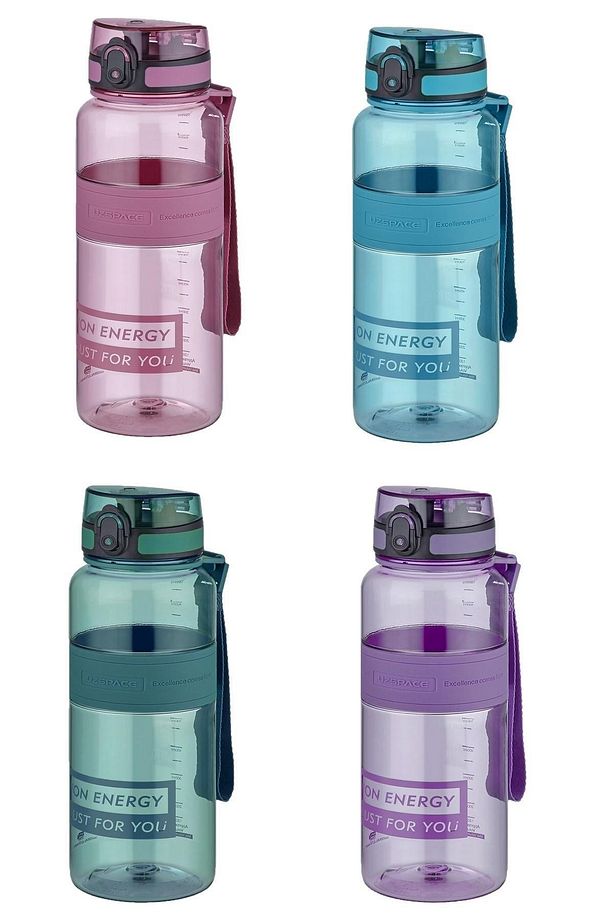 Tritan Su Matarası 1000ml 1 Litre Büyük Boy Yenilenen Renkler - 3
