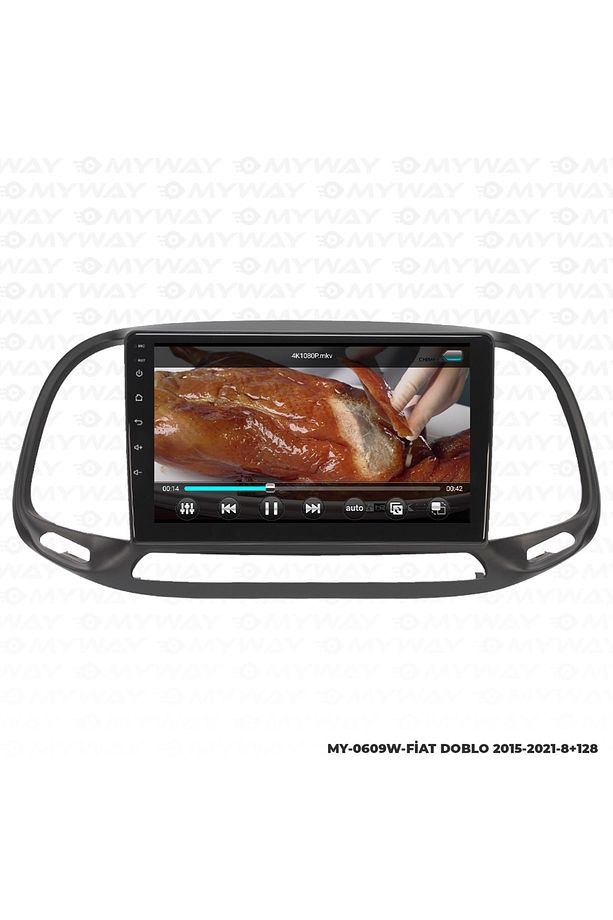 Fiat Doblo Android Carplay Navigasyon Multimedya Ekran-8gb Ram - 1