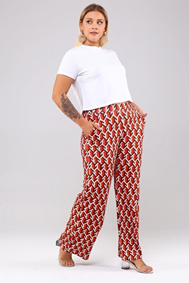 Patterned Knitted Trousers Tile - 3