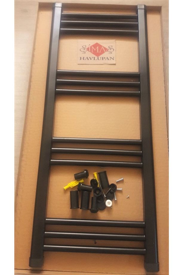 Şimaş 400x800 10 Borulu Siyah Havlupan - 1